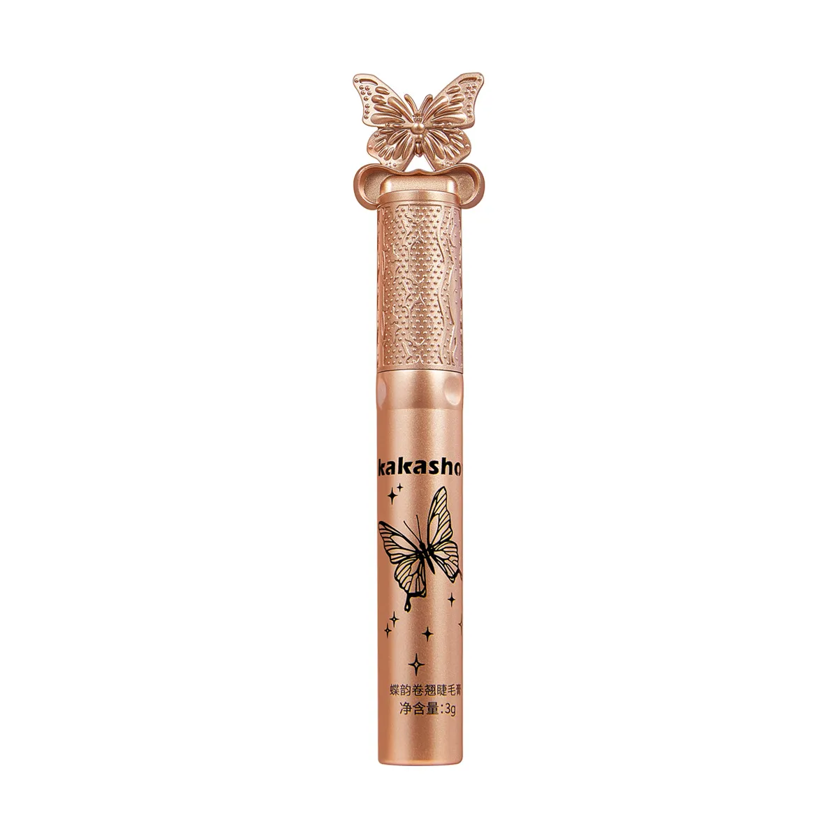 Kakashow Silk Fiber Matte Mascara Makeup Ultra-Fine Brush Lengthens Eyelashes Waterproof Fast Dry Black Curling — image 5