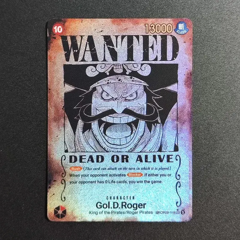 Proxy ONE PIECE CARD Luffy Shanks ACE Roger Teach Kaido Character Card Wanted Alternate Art English Collection Anime Cards — image 10