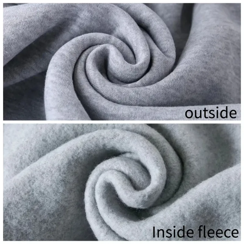 Fleece Men's Women Oversize Casual Sweatshirt Hoodies Couple Unisex Pullover Autumn Winter Loose Cotton Sport Hoody Clothing Top — image 17