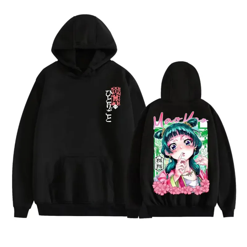 New Anime The Apothecary Diaries Hoodies Men Women's Fashion Kawaii Cute Cartoon Sweatshirt Fleece Long Sleeve Hoodie Streetwear — image 1