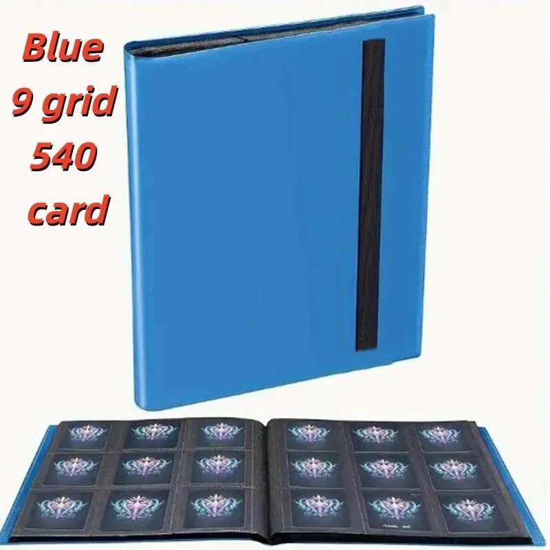 160/360/480/540 Cards Capacity Pocket Holder Binders Albums for CCG MTG Magic Yugioh Board Game Card Book Sleeve Holder — image 17