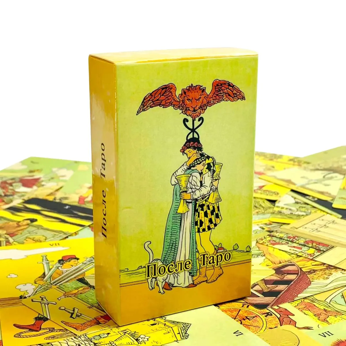 Russian Visions После Tarot Cards A 78Pcs Fate Divination Tarot Cards Fortune Telling Card Games Board Game Family Leisure Game — image 1