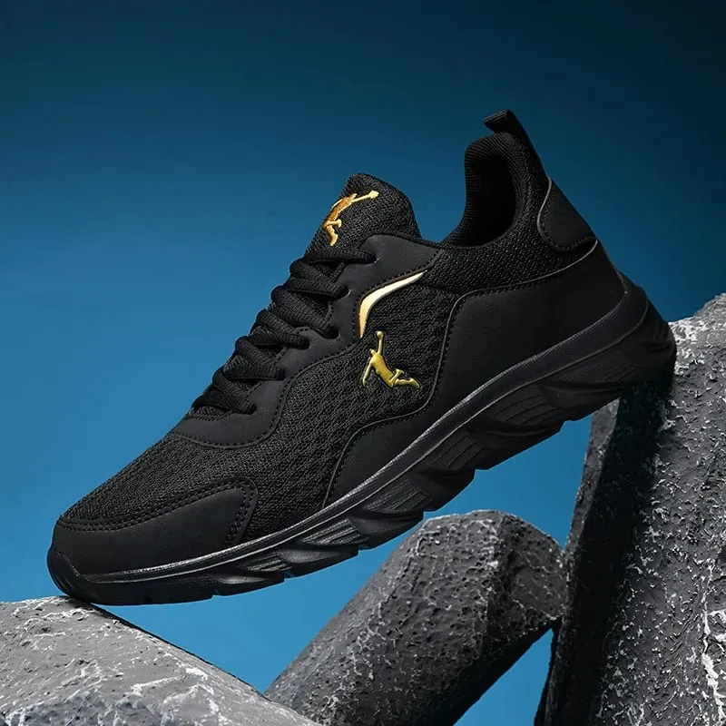 Men Sports Shoes Fashion Lace Up Daily Wear Anti Slip Running Shoes Rebound Cushioning Street Casual Sneakers for Men — image 8