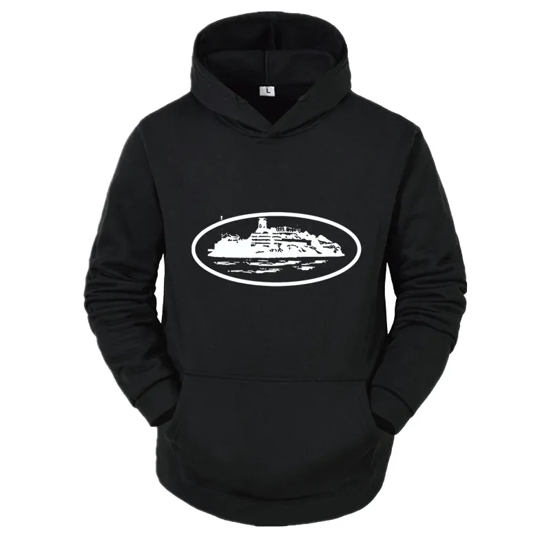 2026 Autumn/Winter New Devil Island Men's and Women's Printed Hoodies Outdoor Activities Casual Hoodies Fashion Trend Men's Wear