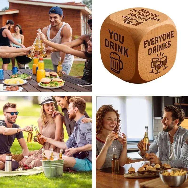 Drinking Games for Adults Party Funny Interactive Dice Game Cards Night Group Activity for Friends Couples Social Events — image 2