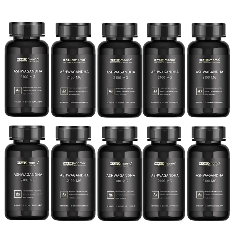Origineel Ashwagandha-energiesupplement, niet-GMo, ondersteunt de reproductieve gezondheid, natuurlijk stimulerend middel — image 9