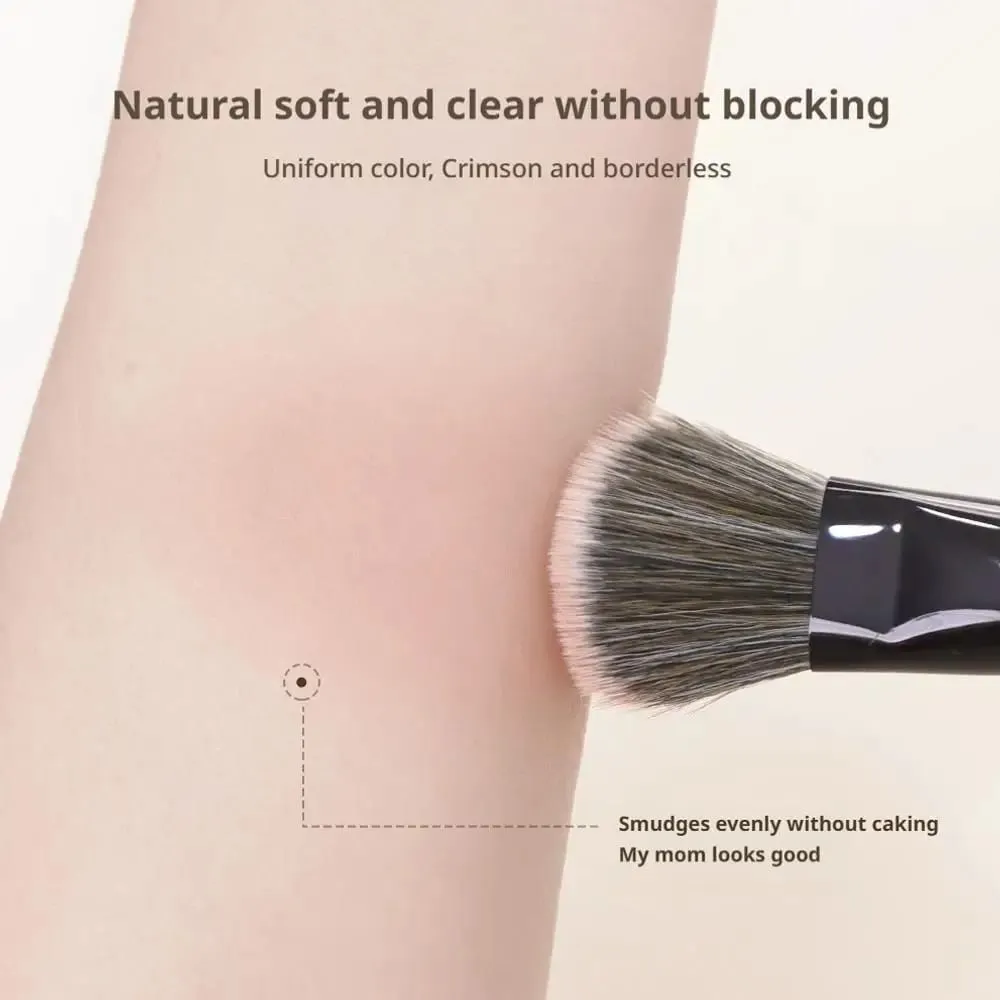 Slope Blusher Štětec Powder Blush Cream Tekuté štětce na líčení na tvářenku Ploché Malé Přesné štětce na štětce na líčení Nástroje na líčení — image 4