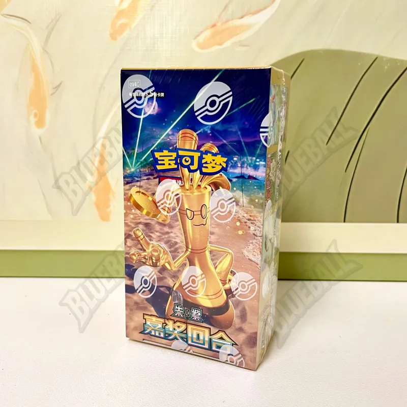 Originální pokemon Scarlet Violet Gem Pack Vol6 Tenká krabička TCG Sběratelská bitva Sběratelské karty Zjednodušená čínská verze Hračky Dárek