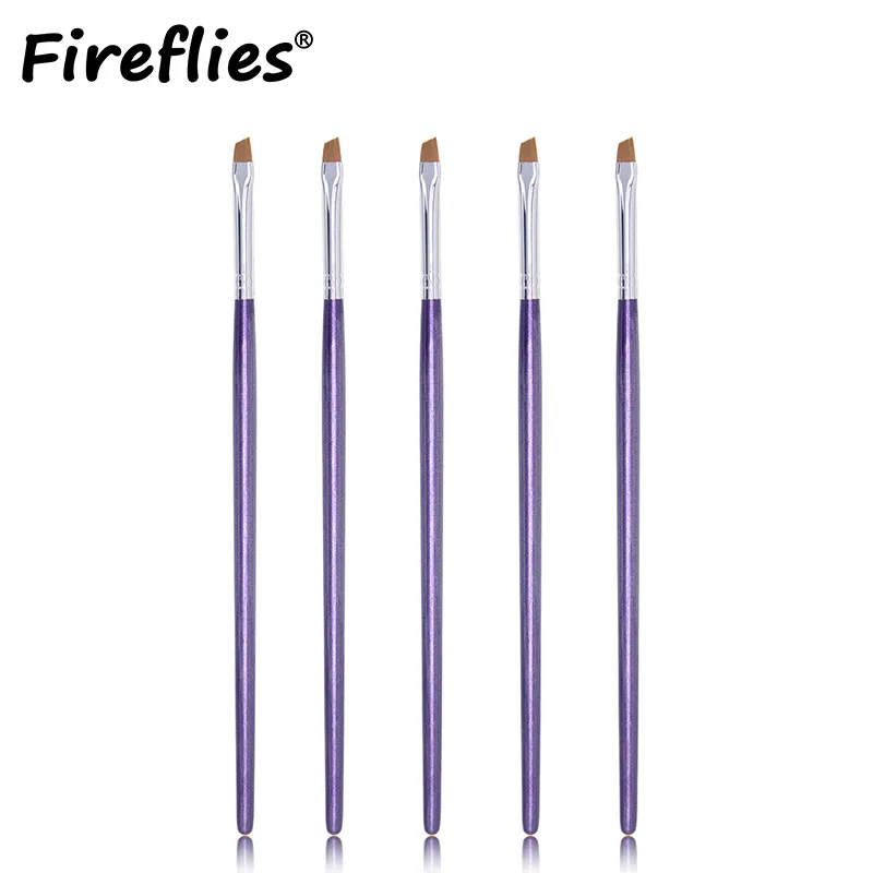Upgrade Blade Eyeliner Brush Ultra Thin Flat Fine Eye Liner Makeup Brushes Flat Eyeliner Brush Eyebrow Make Up Tool — image 3
