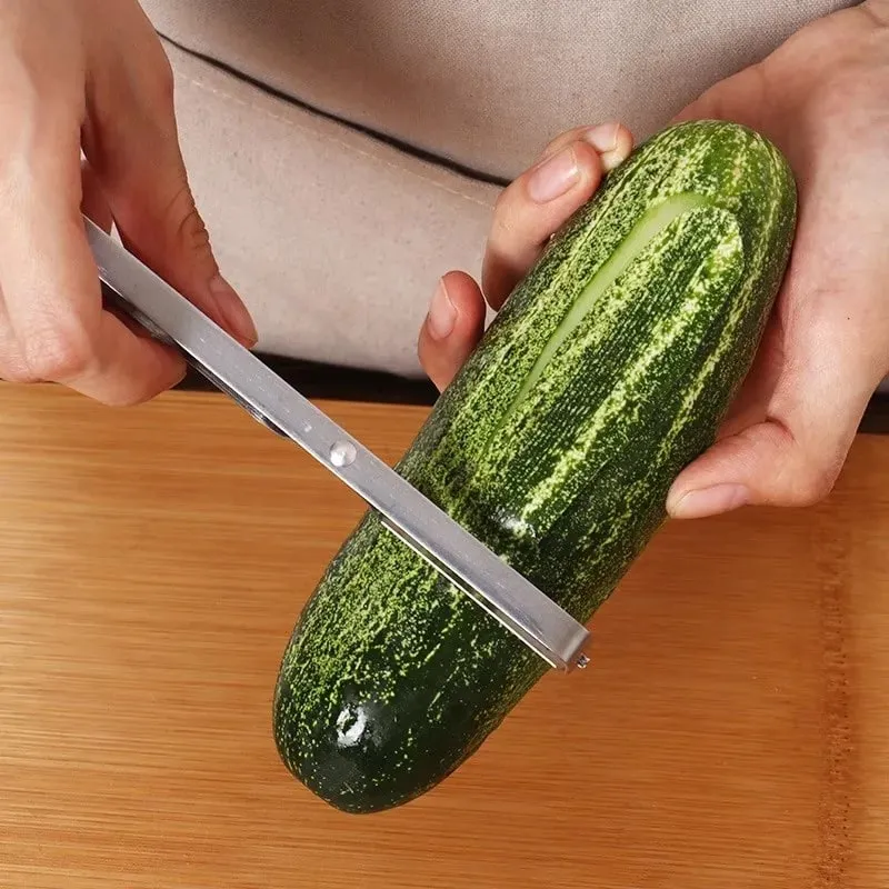 Stainless Steel Peeler Melon Planer Multi-function Kitchen Accessories Potato Scraper Kitchen Peeling Fruit Peeler Household New — image 3