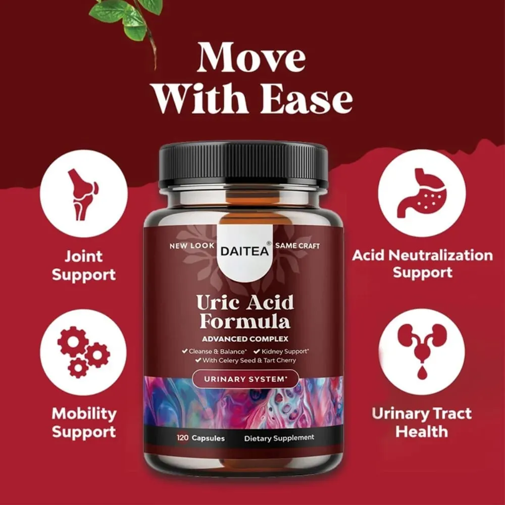 Uric Acid Formula - Kidney Cleanse Uric Acid Support Joint Supplement and Improves Immunity Supplement — image 4
