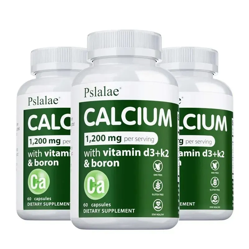 Calcium Supplement - Promotes Calcium Absorption Boosts Energy Strong Bones Supports Heart & Muscle Health Non-GMO — image 11