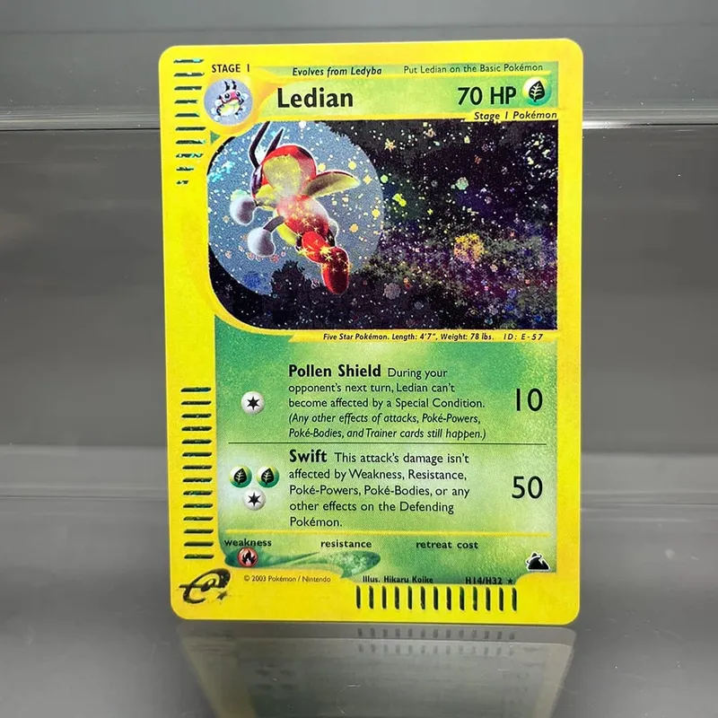 Kad PKM Charizard Steelix Celebi Kad Kerajang Tunggal Magneton Gengar Kad Koleksi Permainan Klasik Kad Proksi PTCG — image 16