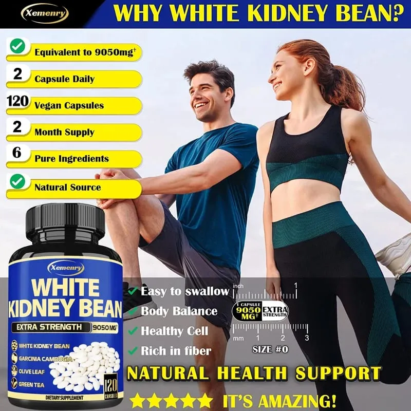 White Kidney Bean Extract - Antioxidant Anti-inflammatory Cardiovascular Health — image 4