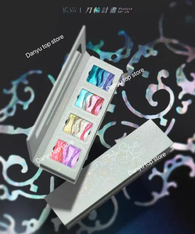 4 Color Eyeshadow Chameleon Shimmer Glitter Matte Eye Shadow Palette Long Lasting Eye Makeup