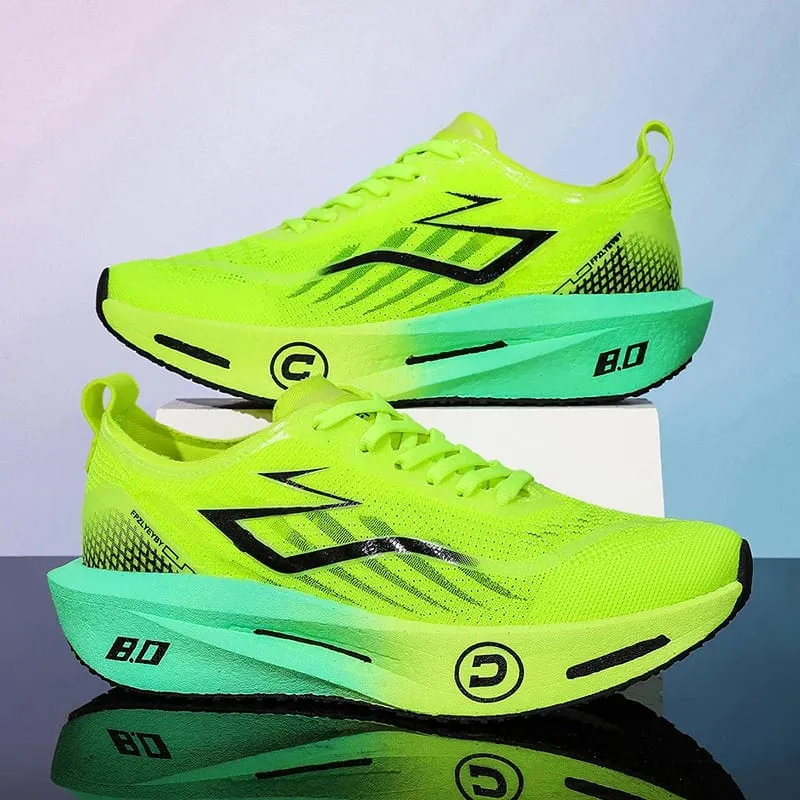 Athletic Running Shoes Men Marathon Speciality Training Race Sports Carbon Board Lightweight Women Comfortable Outdoor Sneakers
