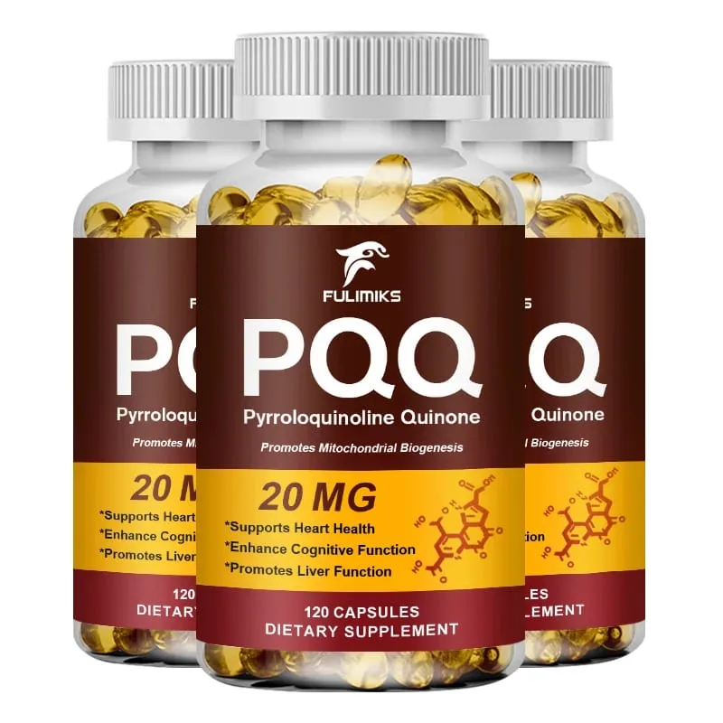 PQQ Capsules 20 mg with Bacopa Monnieri & ALA Supports Mitochondrial Function Stress Management Heart Health & Brain Energy — image 10