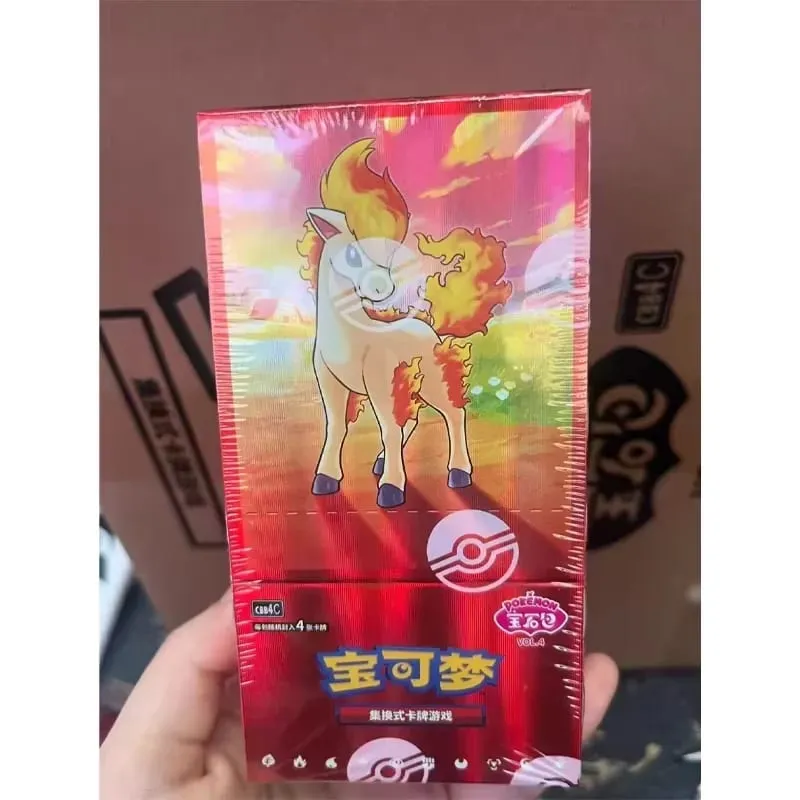 Originální Pokemon Gem Pack Vol 5 Booster Box PTCG Zjednodušená čínština PTCG Gem Pack Vol 4 3 2 1 Gempack 4 Gem Pakc Vol. 4