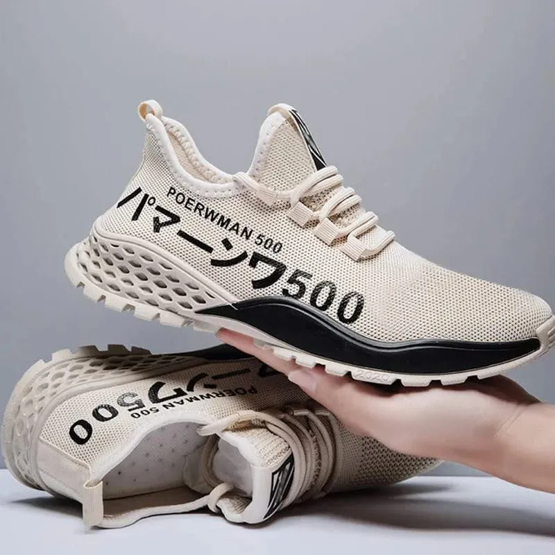2026 Large Size Spring and Autumn New Breathable Lightweight Casual Men's Shoes Niche Trend Versatile Flat Sports Men's Shoes