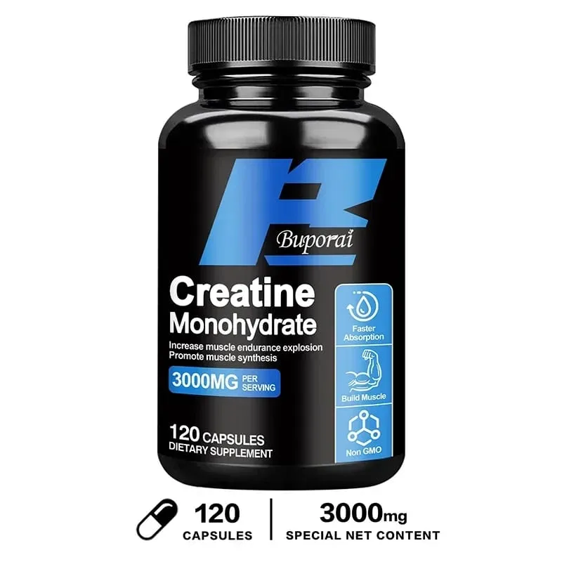 Creatine Monohydrate - Supports Muscle Energy and Cognitive Function Increases Lean Muscle Mass - Gluten Free — image 9