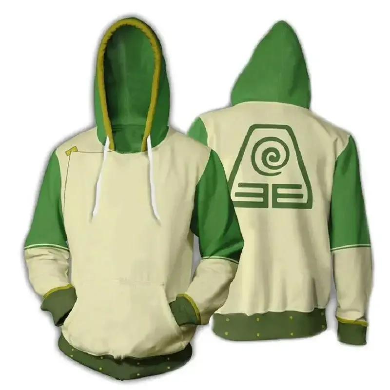 Anime Avatar The Last Airbender Cosplay Hoodies 3D Printed Sweatshirt Men Women Long Sleeve Tracksuit Pullover Harajuku Y2k Coat — image 8