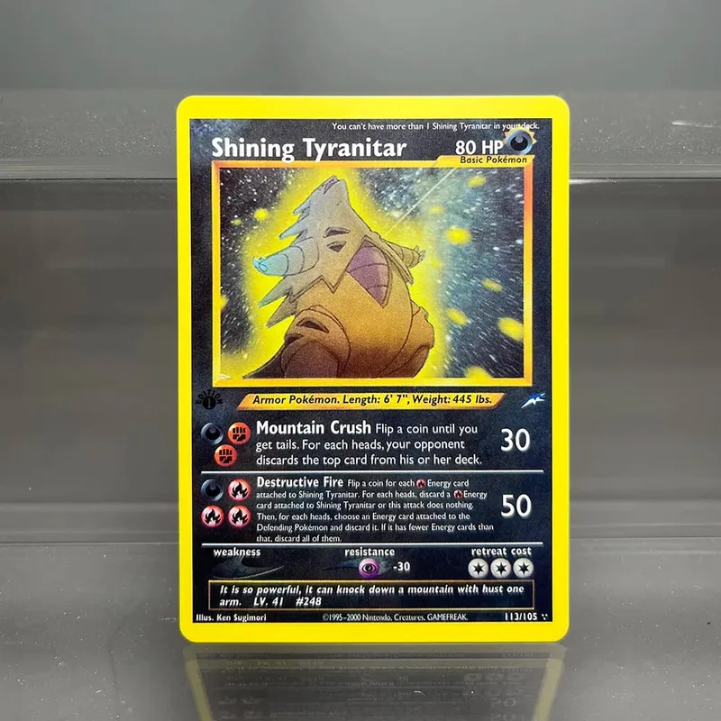 Kad PKM Charizard Steelix Celebi Kad Kerajang Tunggal Magneton Gengar Kad Koleksi Permainan Klasik Kad Proksi PTCG — image 35