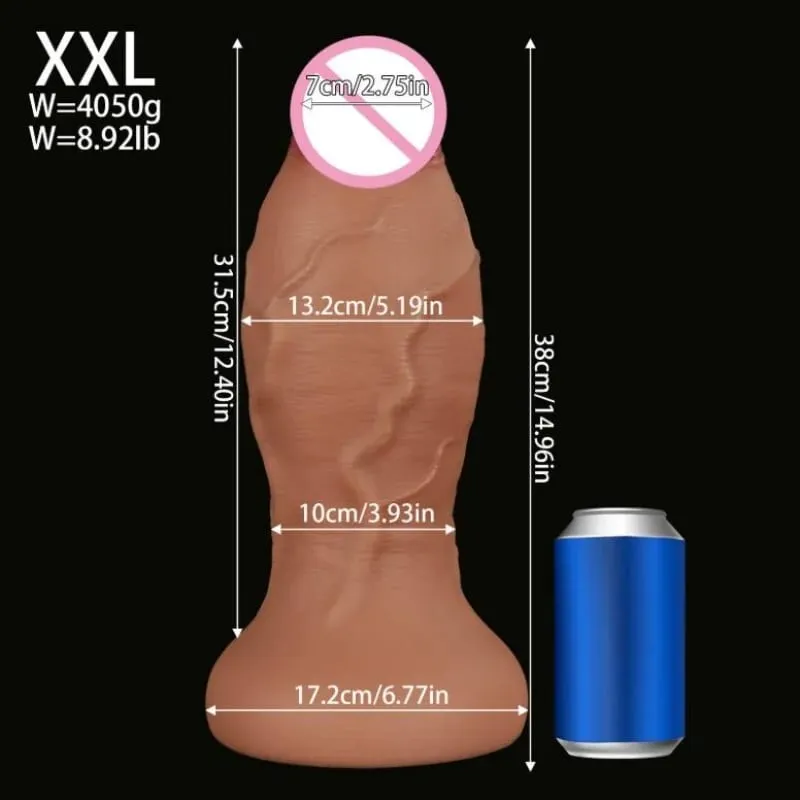 Super Large Anal Dildos Thick Realistic Penis Silicone Big Dick Butt Plug Masturbatior with Suction Cup Sex Toys for Women Men — image 10