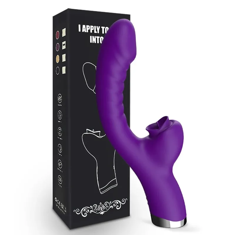 3 in 1 Tapping Flapping Vibrator Anal Sex Clitoris Clit Sucker Stimulator Sex Toys Female Licking Sucking Vibrators Adult Goods — image 9