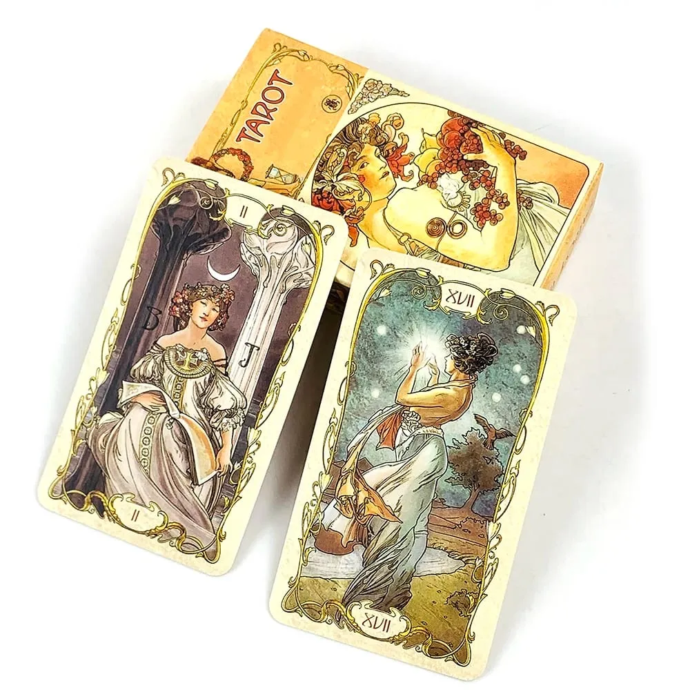 New Tarot Cards A 78 Oracle English Visions Divination Edition Borad Playing Games Family Leisure Gathering Card Games — image 3