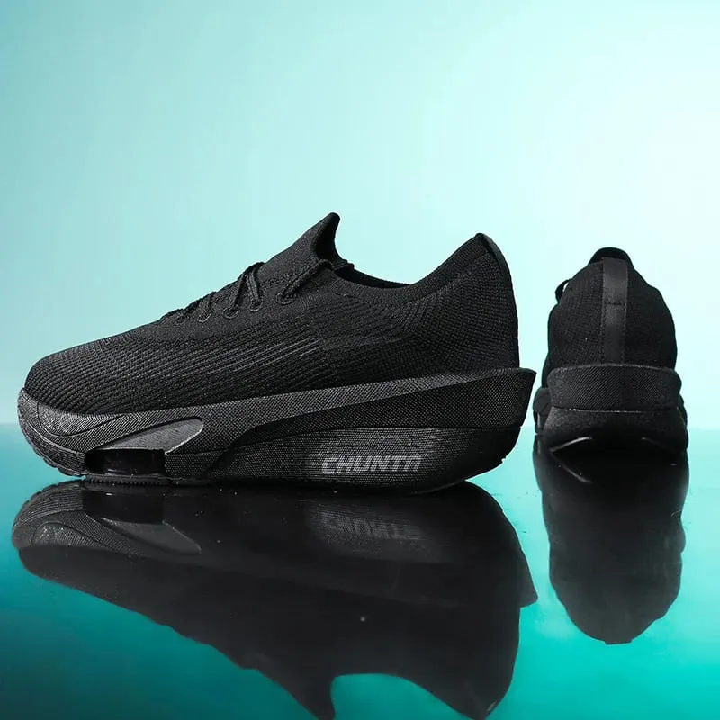 Air Cushion Running Shoes Marathon Speciality Men Sports Breathable Lightweight Women's Comfortable Athletic Nonskid Sneakers — image 1
