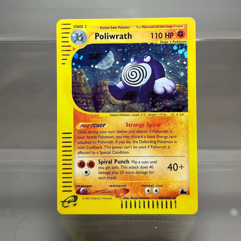 Kad PKM Charizard Steelix Celebi Kad Kerajang Tunggal Magneton Gengar Kad Koleksi Permainan Klasik Kad Proksi PTCG — image 9