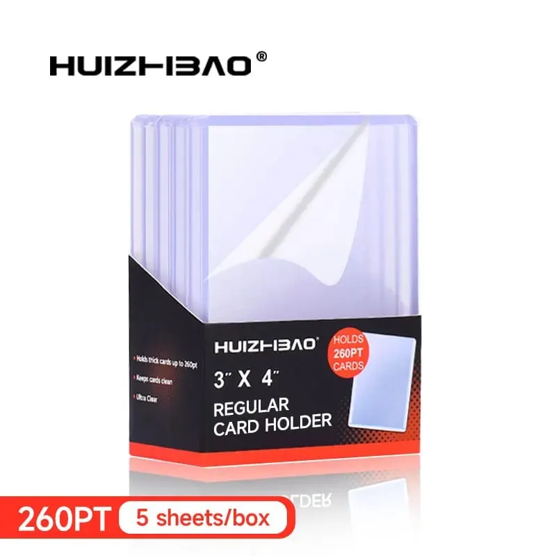 35pt 55pt 75pt 100pt 130pt 180pt 260pt 360pt for top loader protector holder trading storage card Football baseball sport cards — image 12