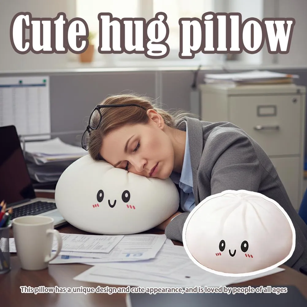 Juguete de peluche blando con bola de masa grande, almohada de abrazo de peluche suave para mascotas, diseño de vaporizador Adorable, decoración del hogar, juguete para aliviar el estrés para niños — image 3