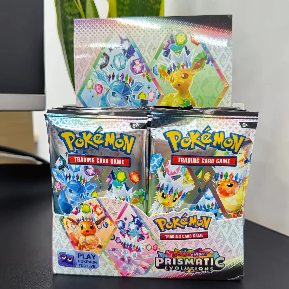 360Pcs/Box 10Cards/PACK English Pokémon Card Prismatic Evolutions English Booster Battle Transaction Card Gifts — image 5