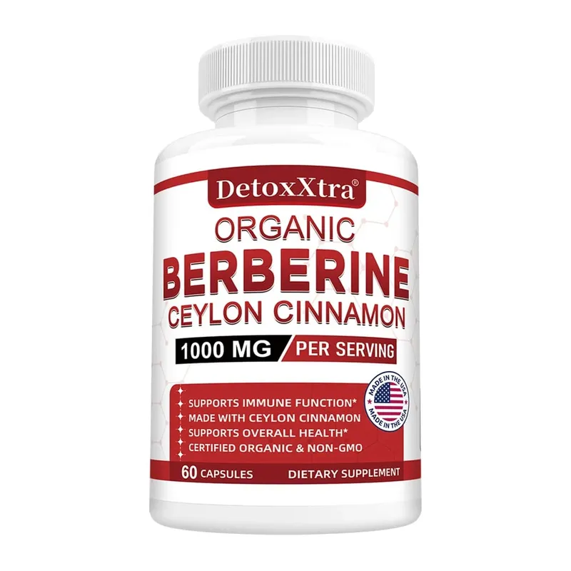 Berberine with Ceylon Cinnamon - Boosts Immunity Promotes Digestive Health Improves Bodily Functions Increases Energy Levels — image 11