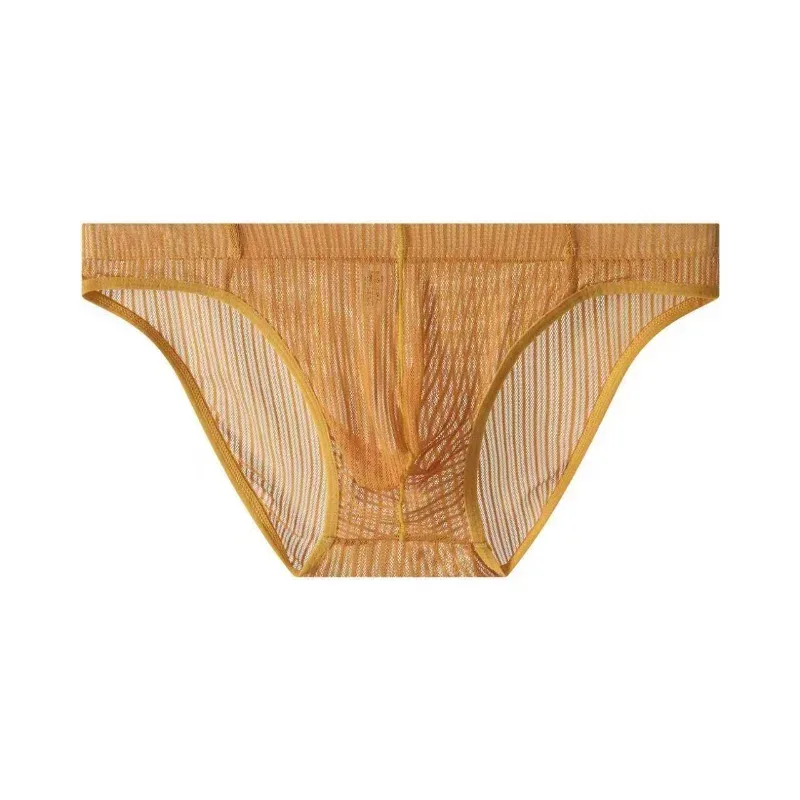 Transparent Underwear for Men See Through Briefs Bulge Pouch Underpants Soft Undies Male See Through Panty Ultra Thin Lingerie — image 5
