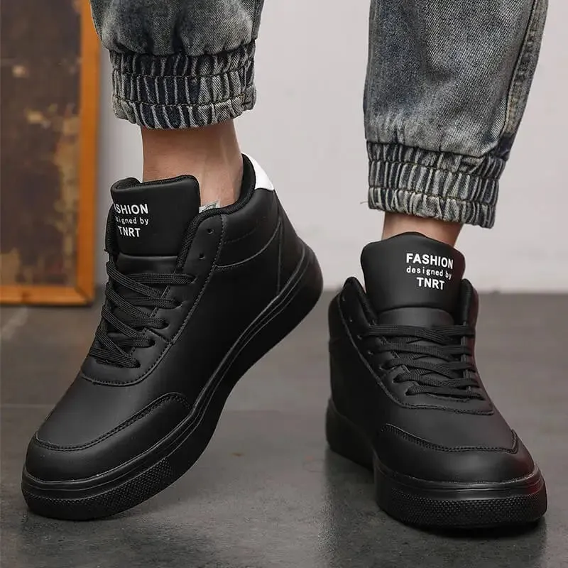 Sneakers Man Vulcanized Sneakers Male Comfortable High Top Shoes Light Men Autumn Spring 2025 Fashion Mens Shoes Vulcanize Shoes — image 1