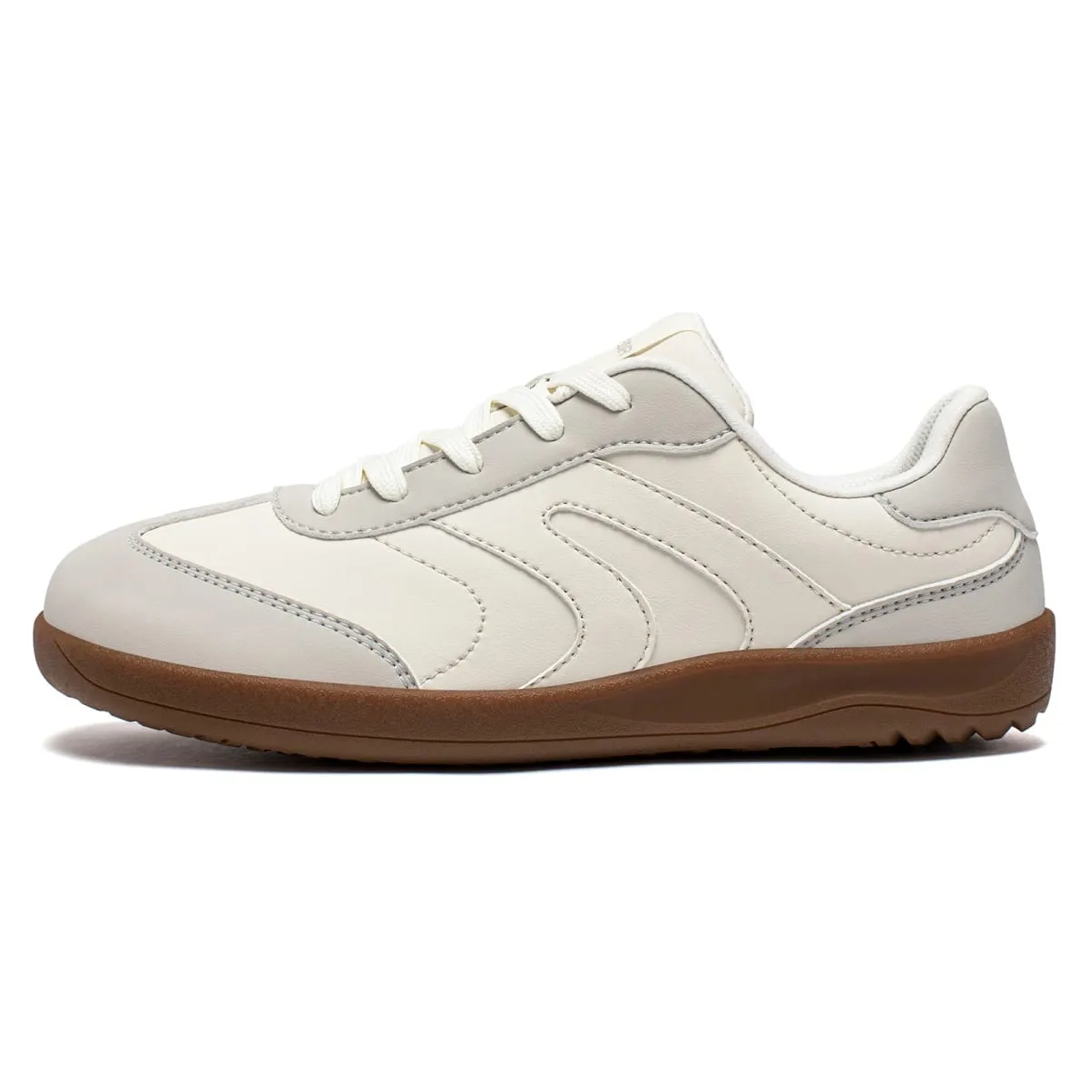 Wide Toe Shoes Unisex Artificial Leather Barefoot Sneakers Casual Retro Zero Drop Shoes for Women Men — image 5