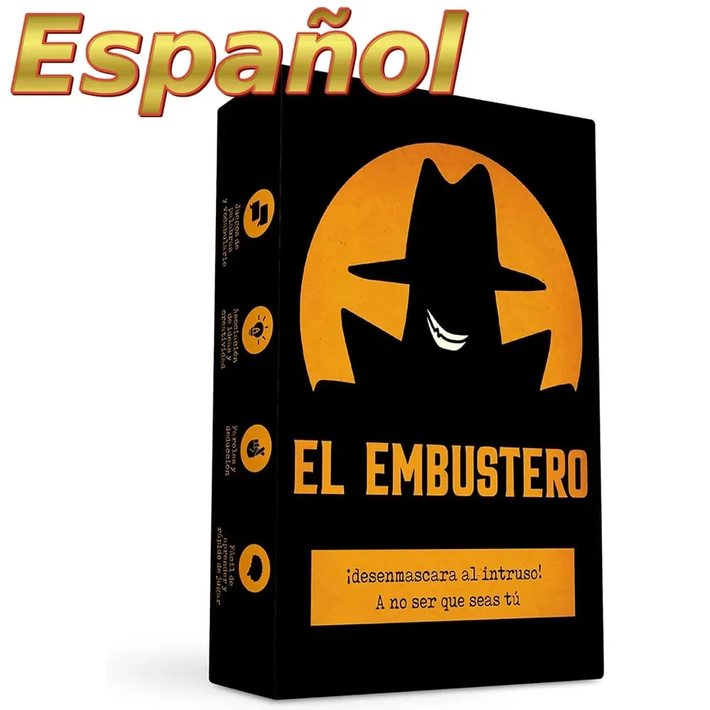 El Embustero Spanish Fun Party Card Game Strategy Bluffing & Creative Word‑Association Game for Friends to Unmask the Impostor — image 1