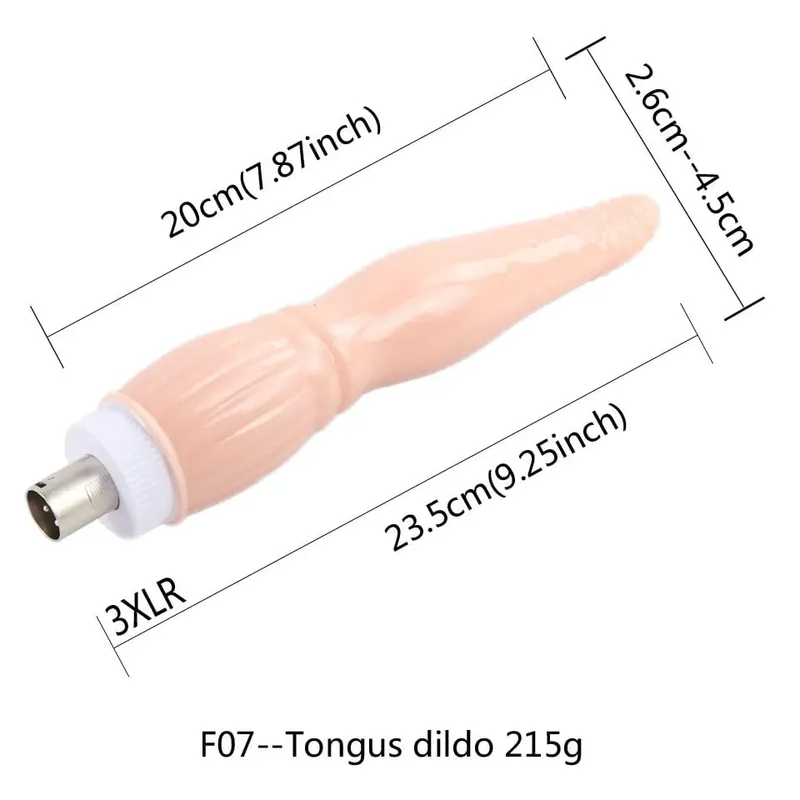3XLR 3PRONG Attachment Dildo For Sex Machine Attachment Women and Men Sex Masturbation Love Machine Dildo Sex Toys