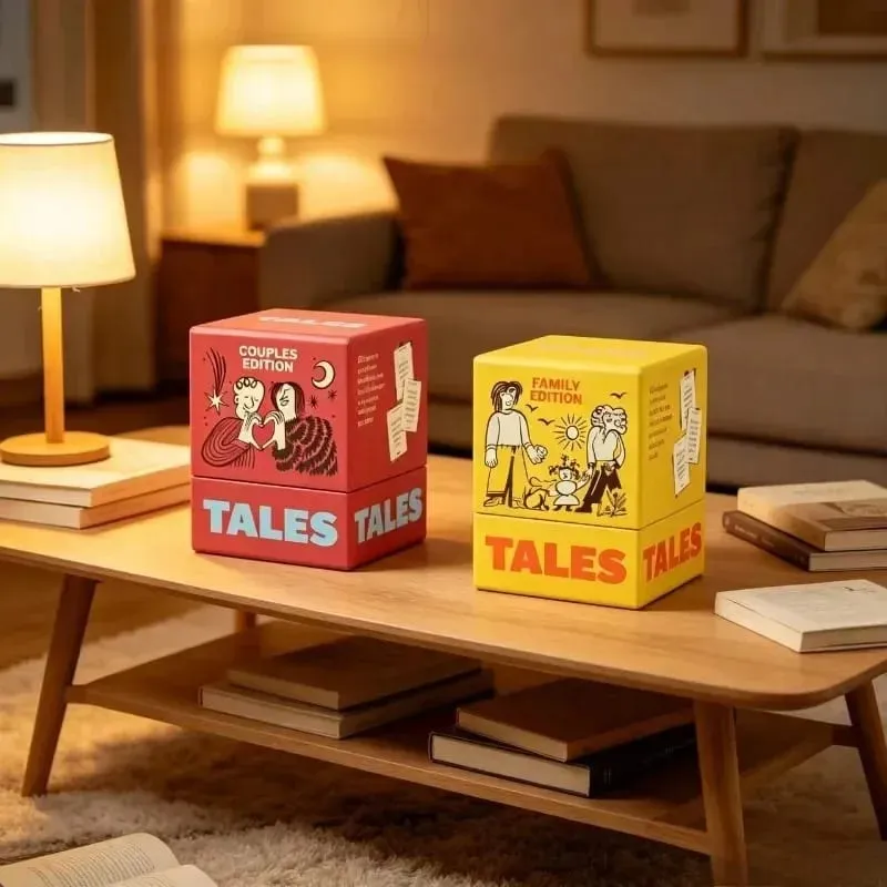 Tales Story Dice Game Couples & Family Edition Interactive Storytelling Game for Date Night & Family Part Creative Tabletop Game — image 2