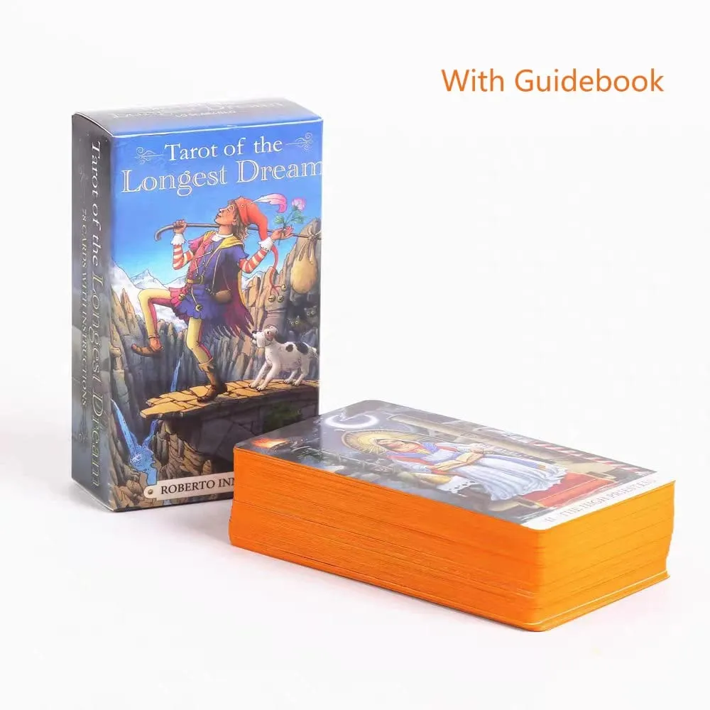 78 Longest Dream Cards With Guidebook Rider Waite Style Tarot Deck For Beginners Divination Fortune Telling Oracle Board Game