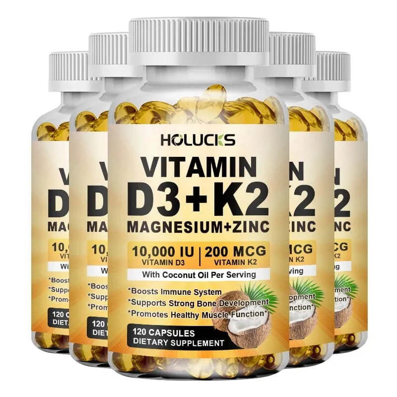 Bone & Joint Health Support Supplement with Zinc Magnesium for Muscle Growth Heart Wellness Immune Function Energy
