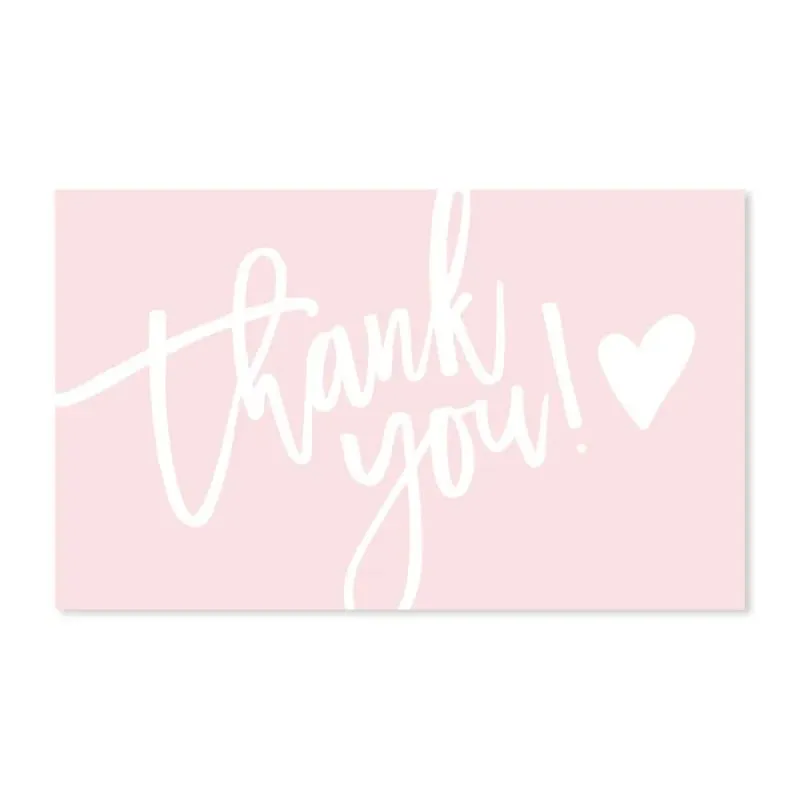30pcs Copperplate Thank You Card Gift Packaging Thank You Card Greeting Card Decorative Greeting Cards — image 13