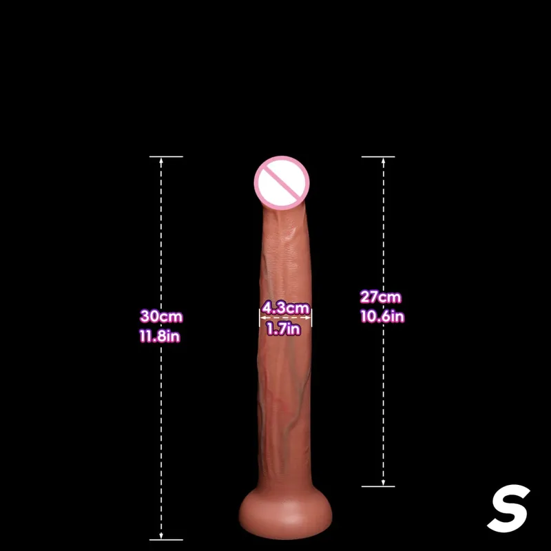 Super Long Artificial Penis Realistic Dildo Man Genitals Penetration Anal Sex Toy Female Vaginal Masturbation Suction Cup Dick