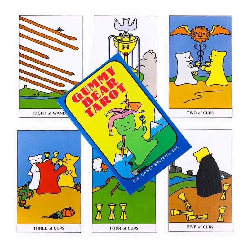 Tarot cards of gummy bear oracle deck board games — image 1
