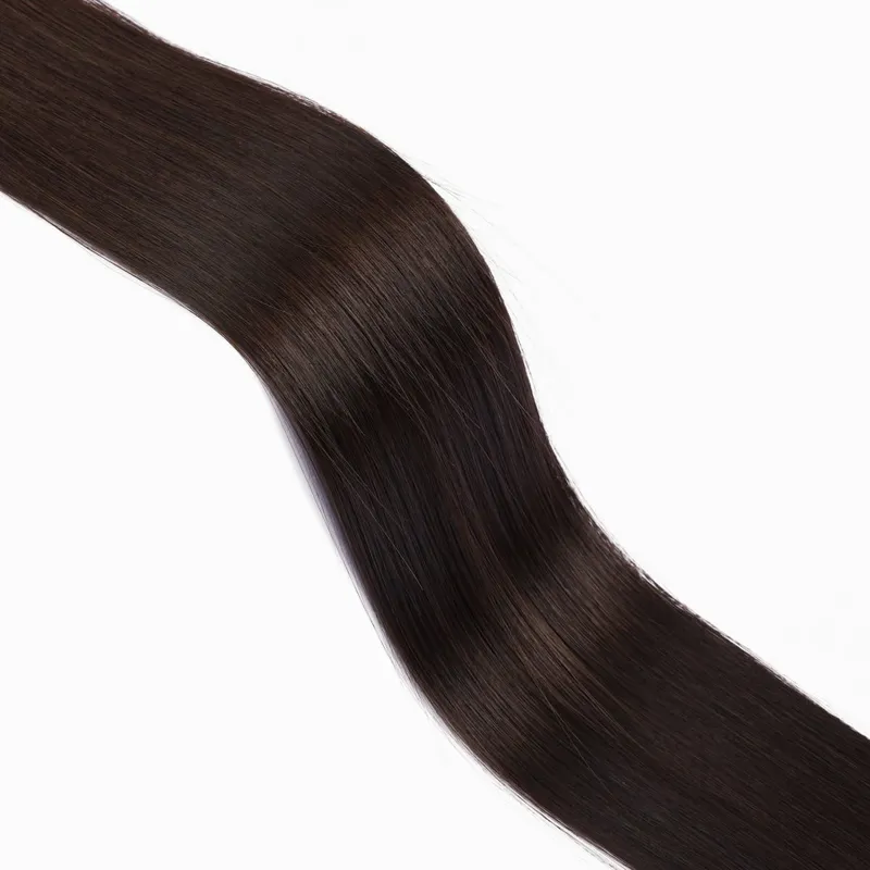 Butterfly Weft Hair Extensions Pu Hole Weft Double Sided Genius Weft Bundles Hand Tied Weft Invisible Weave For Women — image 9
