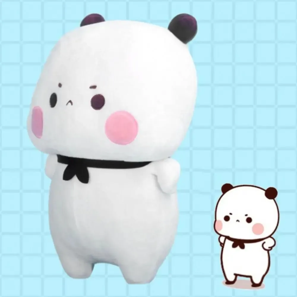 Bubu and Dudu Panda Plush Cute Cartoon Stuffed Soft Pillow Toy Wedding Handmade Ornament Panda Bear Doll Children's Day — image 12