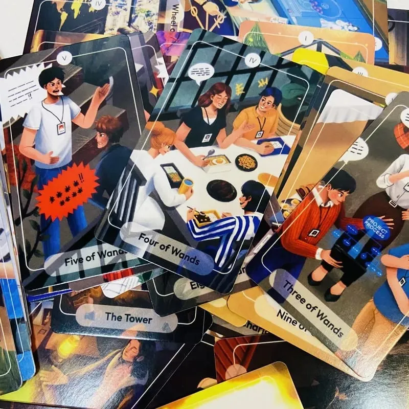 78 Stories Tarot Cards A 79 Cards Tarot Deck English Version Fortune Telling Divination Deck Game For Family Party Women — image 3