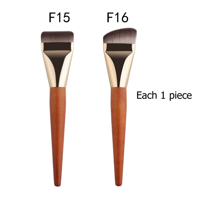 Ultra Thin Foundation Makeup Brushes Flat Top Angled Professional Face Contour Make Up Brush — image 8